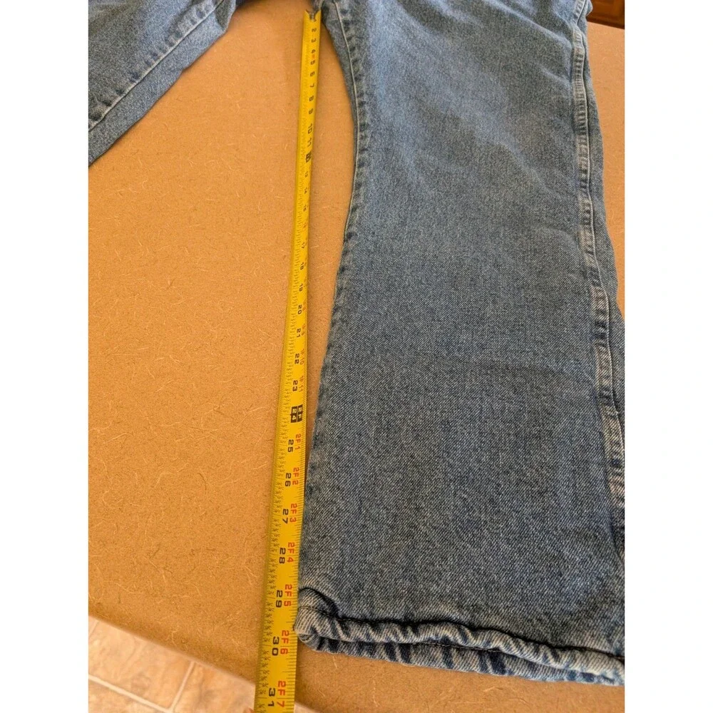 Wrangler Rugged Wear Thermal jeans Thinsulate Insulation 3M Mens Size 36x30